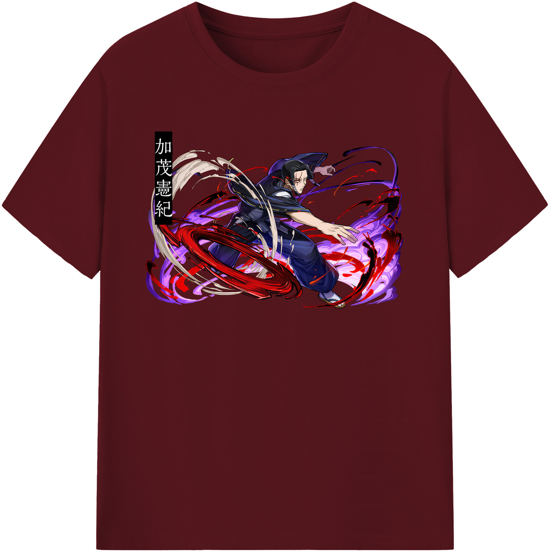 （画像用） 呪術廻戦 Jujutsu Kaisen 綿100％半袖Tシャツ（フロントプリント）